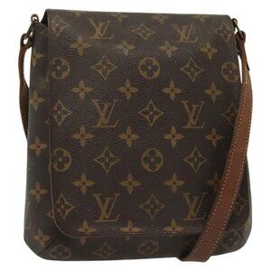 Authentic LOUIS VUITTON Monogram Musette Salsa Long Shoulder Bag M51387 LV